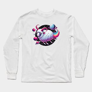 Space Sheep Long Sleeve T-Shirt